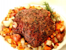 Roasted Leg of Lamb with Vegetables